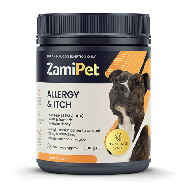 ZamiPet – Allergy & Itch Chews For Dogs - The Doggie Shop