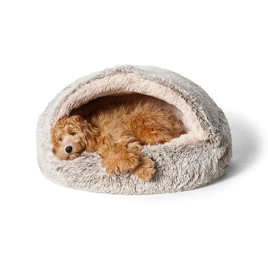 Snooza Calming Hoodie Cuddler Mink - Small - The Doggie Shop