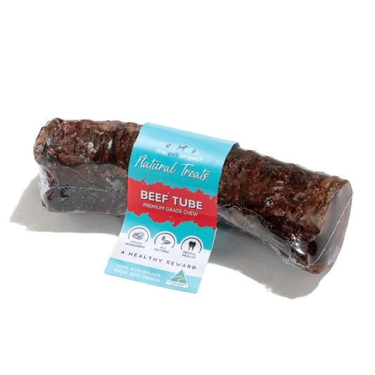 Natural Beef Tube Treat for Dogs - The Pet Project - The Doggie Shop