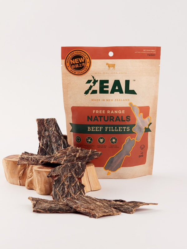 Zeal Free Range Naturals Beef Fillets 125g
