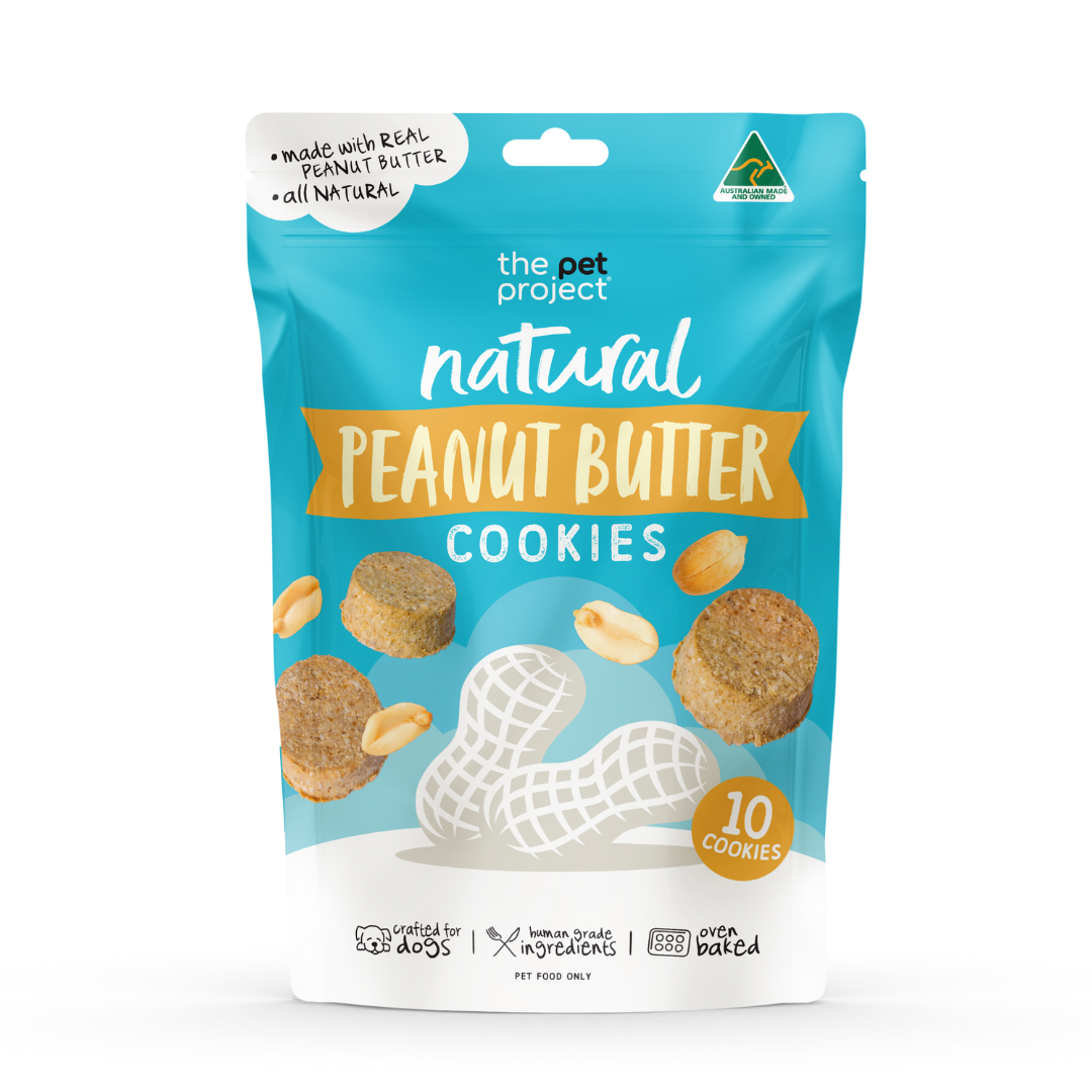 The Pet Project Peanut Butter Cookies (10PK) - The Doggie Shop