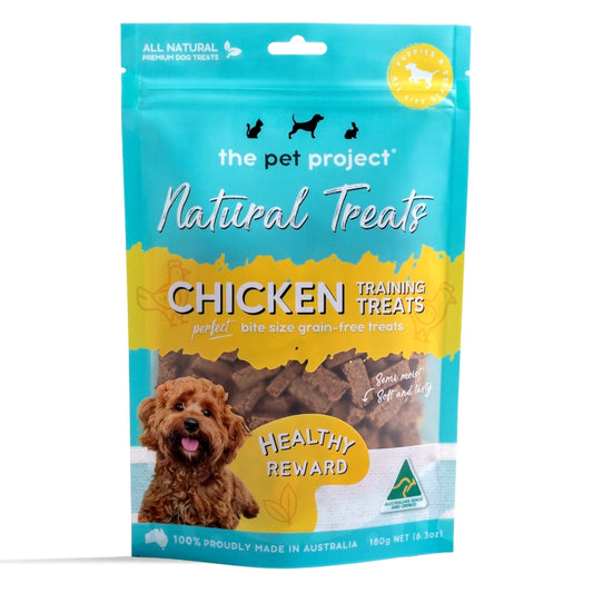 The Pet Project Natural Treats Chicken Training Treats 180g