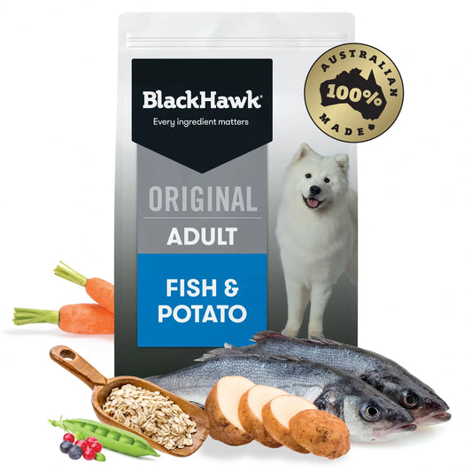 Black Hawk Adult Dog Fish & Potato 20kg