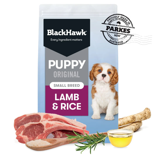 Black Hawk - Puppy - Small Breed - Lamb & Rice - 10kg