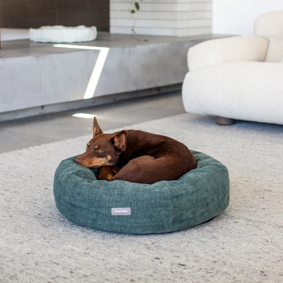 Snooza – Panelled Cuddler – River - The Doggie Shop