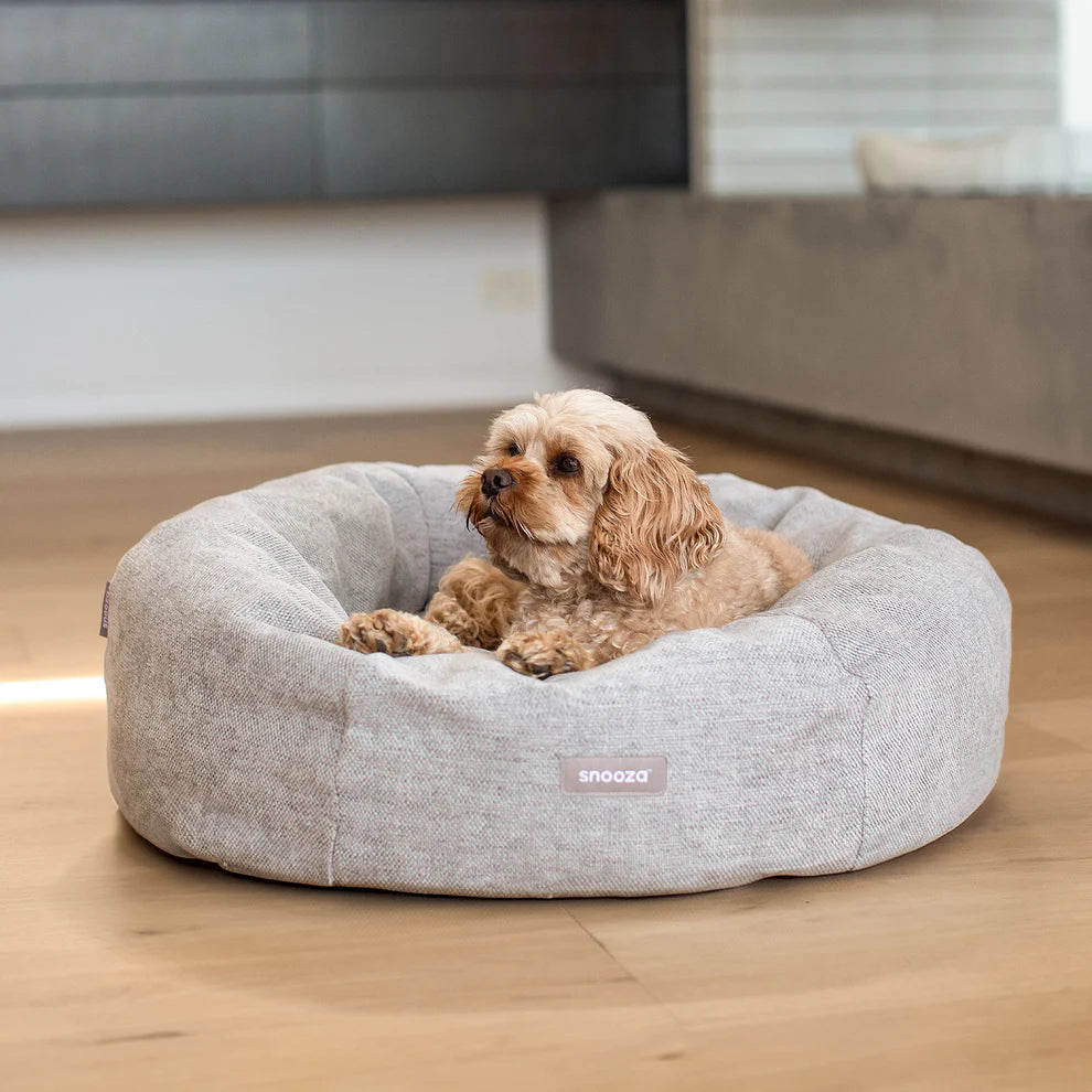 Snooza – Panelled Cuddler – River - The Doggie Shop