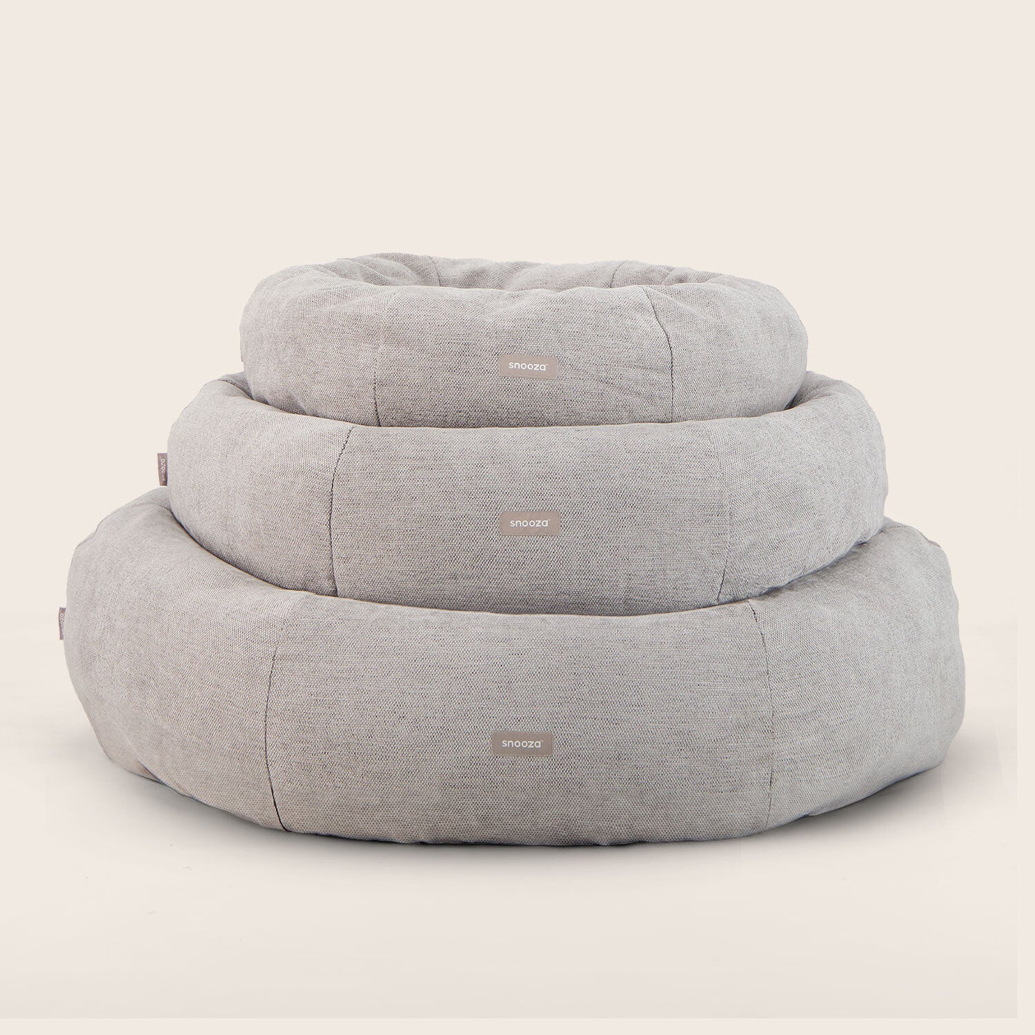Snooza – Panelled Cuddler – River - The Doggie Shop