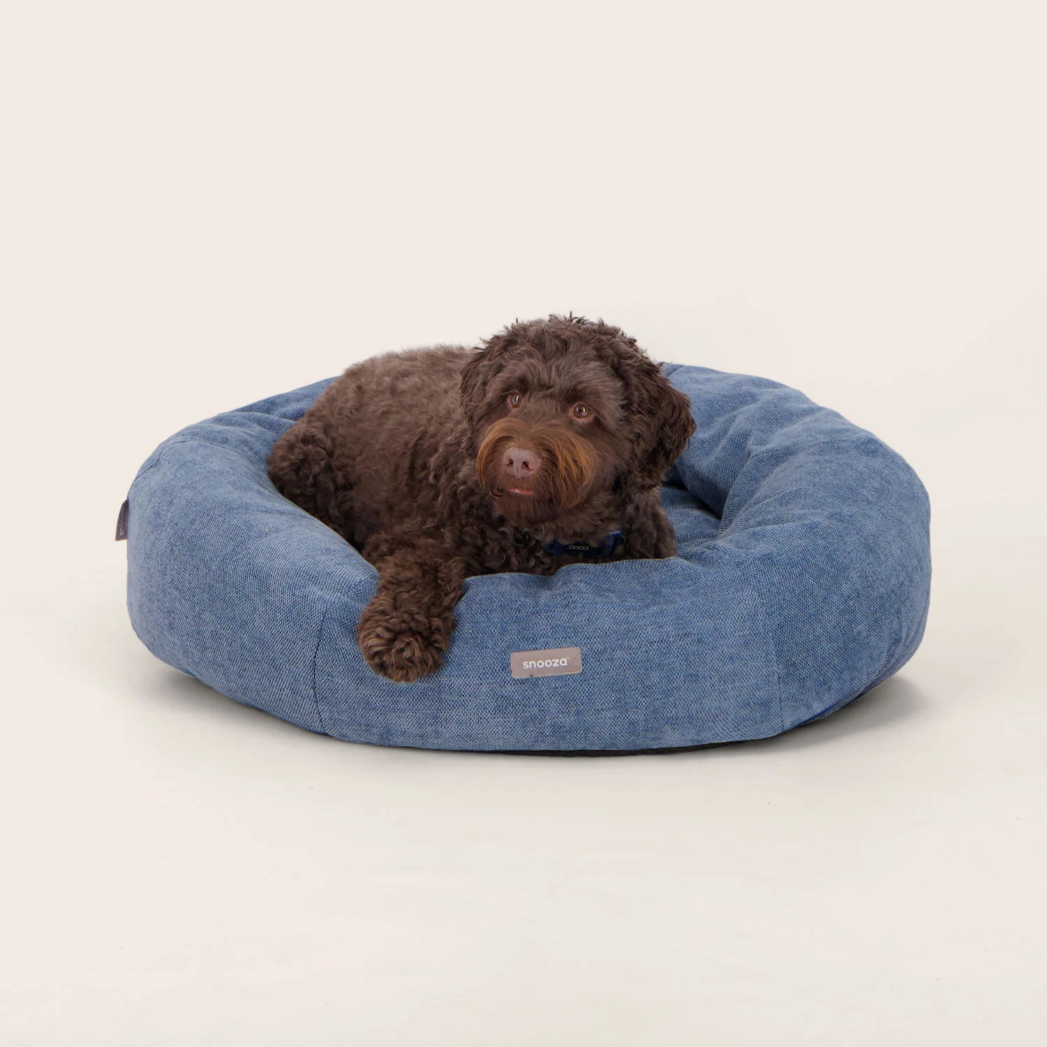 Snooza – Panelled Cuddler – River - The Doggie Shop
