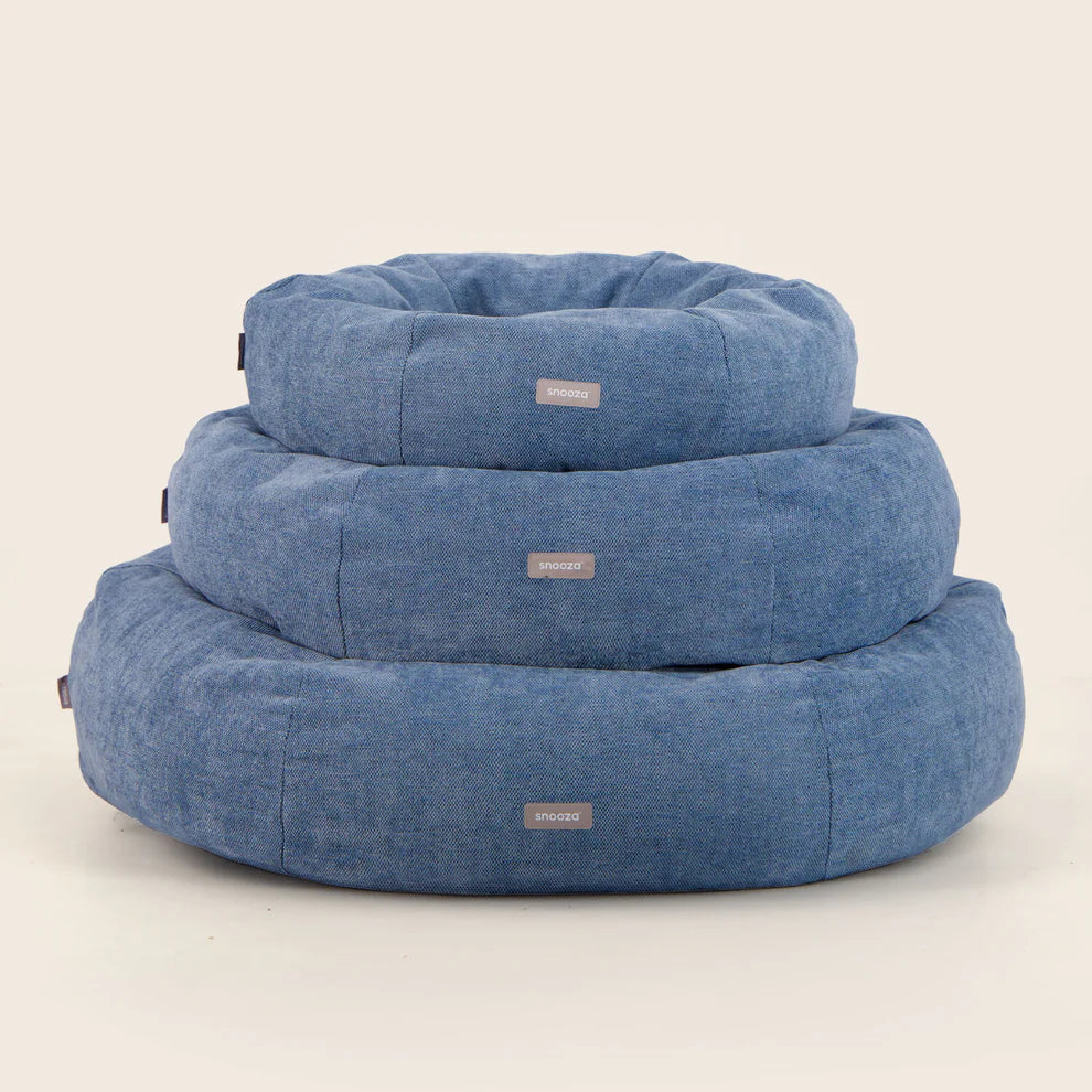 Snooza – Panelled Cuddler – River - The Doggie Shop