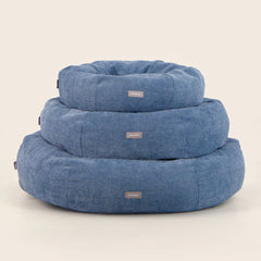 Snooza – Panelled Cuddler – River - The Doggie Shop