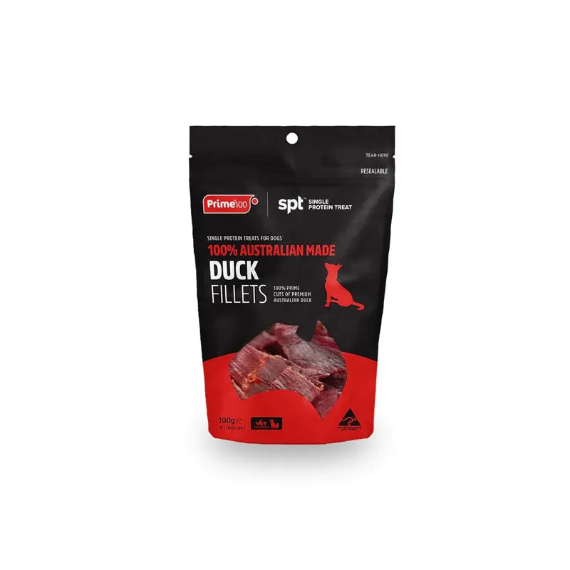 Prime100 duck fillet dog treats